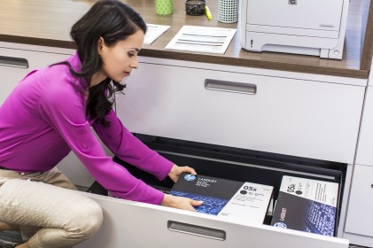 ORIGINALE HP toner nero CE505X 05X 6500 pagine