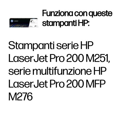 Originale Hp Toner Nero Per Lj M276N/Nw 1600Pag