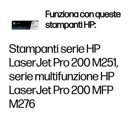 Hp Toner Magenta Per Lj M276N/Nw 1800Pag, 131A