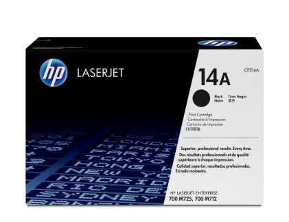 ORIGINALE HP toner nero CF214A 14A 10000 pagine standard
