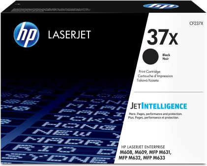 ORIGINALE HP toner nero CF237X 37X 25000 pagine