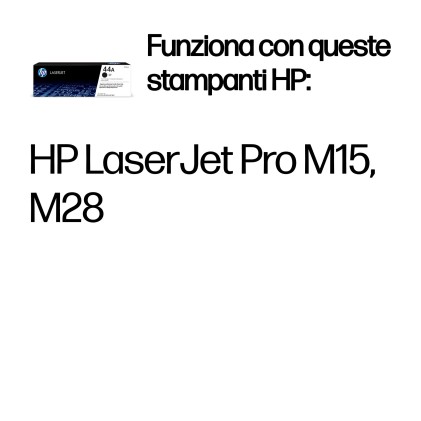 ORIGINALE HP toner nero CF244A 44 A 1000 pagine