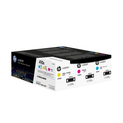 ORIGINALE HP Multipack ciano / magenta / giallo CF252XM 410X