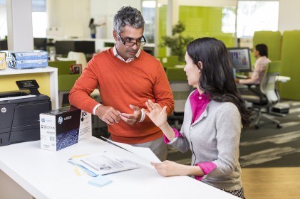 ORIGINALE HP toner nero CF280A 80A 2560 pagine standard