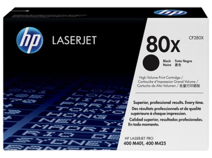 TONER Hp originale CF280XC No.80X black