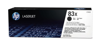 HP Cartuccia toner originale inchiostro nero ad alta capacità LaserJet 83X