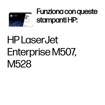 ORIGINALE HP toner nero CF289A 89A 5000 pagine