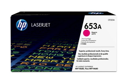 HP Cartuccia toner originale magenta LaserJet 653A