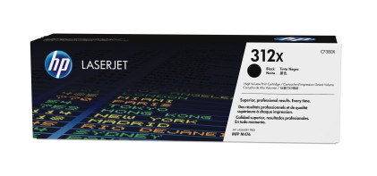 ORIGINALE HP toner nero CF380X 312X 4400 pagine
