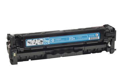 ORIGINALE HP toner ciano CF381A 312A 2700 pagine