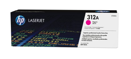 ORIGINALE HP toner magenta CF383A 312A 2700 pagine