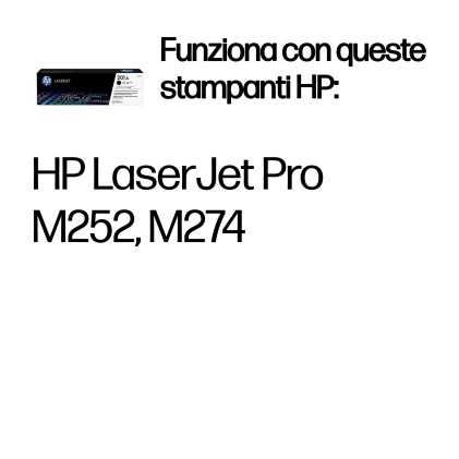 ORIGINALE HP toner nero CF400A 201A 1420 pagine standard