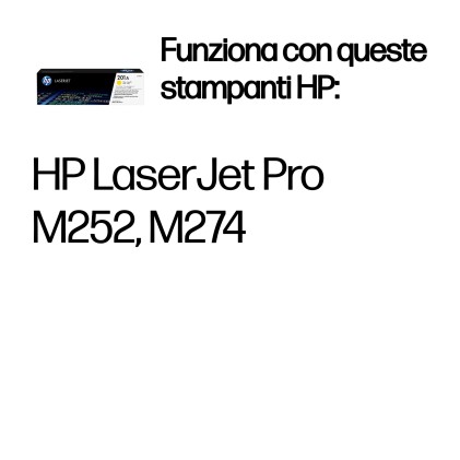 Hp Toner Giallo 201A Per Color Lj M252 M277