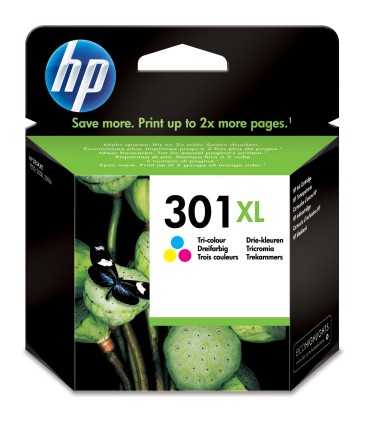 Hp Cart Ink Colore 301Xl Per Dj1000/2000 Ts