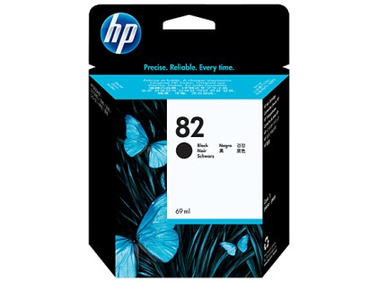 Originale HP Cartuccia inchiostro nero DesignJet 82, 69 ml