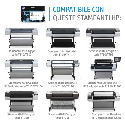 ORIGINALE HP Cartuccia d'inchiostro Nero (opaco) CH575A 726 300ml