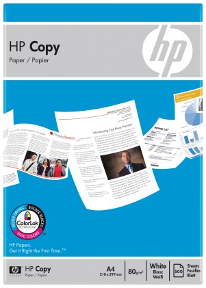 HP Confezione da 500 fogli carta per fotocopie da 80 g/m2 A4/210 x 297 mm