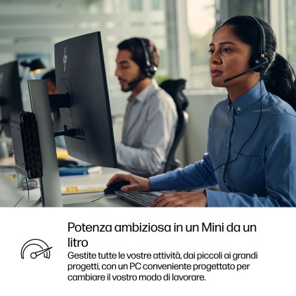 Hp Pc Dm Prodesk 4 Mini G1I Ultra 5 235T 8Gb 256Gb Ssd Win 11 Pro