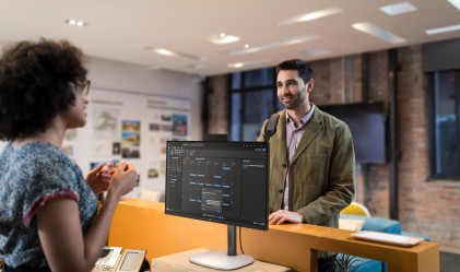 Hp Pc Aio 23,8" Touch Prostudio 4 All-In-One G1I Ultra 7 265T 24Gb 1T Ssd Win 11 Pro