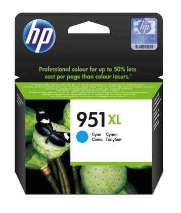 Hp Cart Ink Ciano Per Oj Pro8100/8600 1500Pag 951Xl