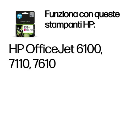 ORIGINALE HP Cartuccia d'inchiostro magenta CN055AE 933 XL 825 pagine Cartuccie dґinchiostro