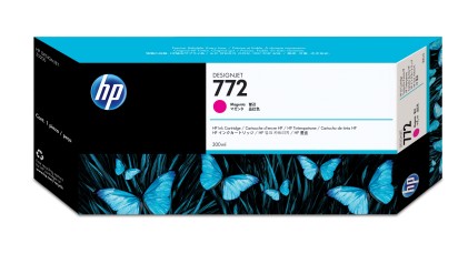 HP Cartuccia inchiostro magenta DesignJet 772, 300 ml