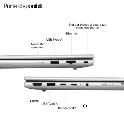 Hp Nb Elitebook 6 Core Ultra 5 225U 16Gb 512Gb 14 Wuxga Win 11 Pro