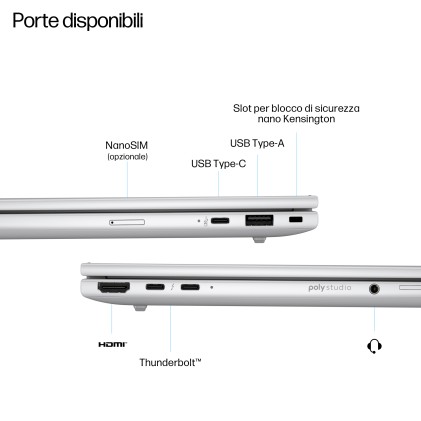 Hp Nb Elitebook 8 Core Ultra 5 225U 16Gb 512Gb 13.3 Wuxga Win 11 Pro