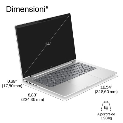 Hp Nb Probook 4 G2I14Ai Intel Core Core Ultra 7 355 32Gb 1Tb 14 Win 11 Pro