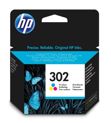 Hp Cart Ink Multicolor 302 Per Dj2130/1110 Oj3830/4650 Envy4521 Ts