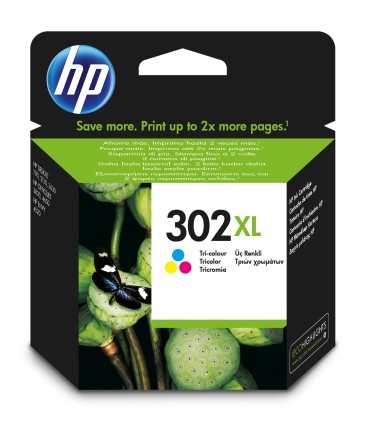 Hp Cart Ink Multicolor Xl 302 Per Dj2130/1110 Oj3830/4650 Ts