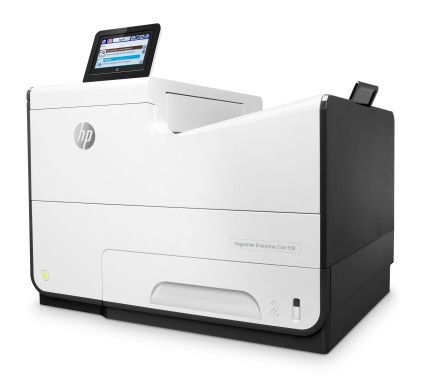 Hp Multif. Ink Colore A4, Pagewide Enterprise 556Dn, 50Ppm, Fronte/Retro, Usb/Lan/Wifi, 4In1