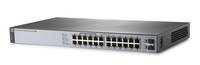 Hewlett Packard Enterprise 1820-24G-PoE+ (185W) Gestito L2 Gigabit Ethernet (10/100/1000) Grigio 1U Supporto Power over Ethernet (PoE)