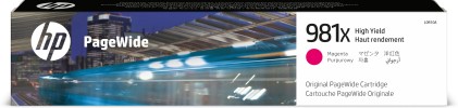 ORIGINALE HP Cartuccia d&#39;inchiostro magenta L0R10A 981X 10000 pagine