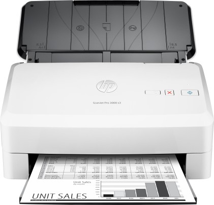 Hp Scanner Documentale Pro 3000 S3 A4 35Ppm/70Ipm Fronte/Retro Usb 600Dpi