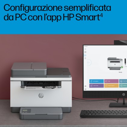 ORIGINALE HP stampante LaserJet MFP M234sdn 9YG02F#ABD Stampante laser multifunzione HP LaserJet M234sdn in bianco e nero