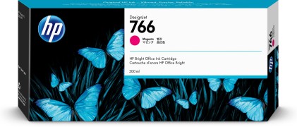 HP Cartuccia di inchiostro magenta 766 DesignJet da 300 ml