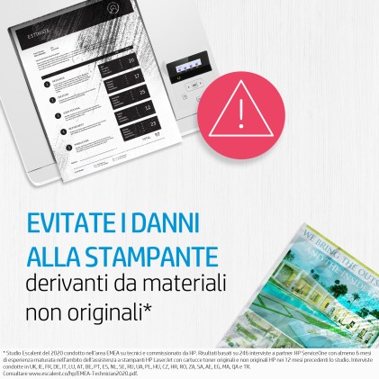 HP Cartuccia Toner originale giallo LaserJet 124A