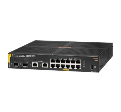 HPE Aruba Networking Aruba 6000 12G Class4 PoE 2G/2SFP 139W Gestito L3 Gigabit Ethernet (10/100/1000) Supporto Power over Ethernet (PoE) 1U