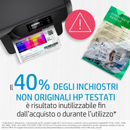 HP Confezione da 2 cartucce originali di inchiostro nero 21/tricromia 22
