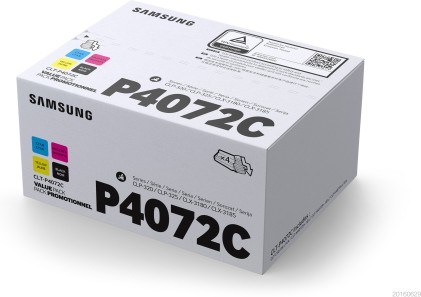 Hp originale Samsung Conf.4 Toner Colore Per Clp-325/W Clp-320/N Clx-3185