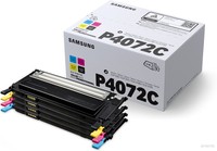 Hp originale Samsung Conf.4 Toner Colore Per Clp-325/W Clp-320/N Clx-3185