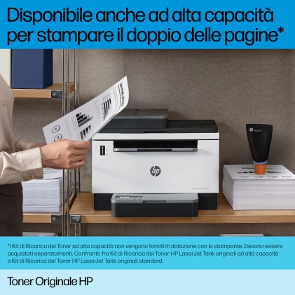 ORIGINALE HP toner nero W1530X 153X 5000 pagine Kit ricarica toner nero originale LaserJet Tank HP 153X