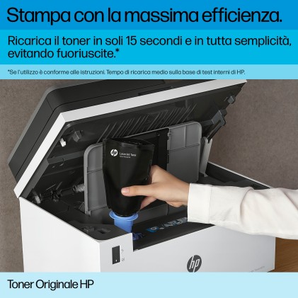 ORIGINALE HP toner nero W1530X 153X 5000 pagine Kit ricarica toner nero originale LaserJet Tank HP 153X