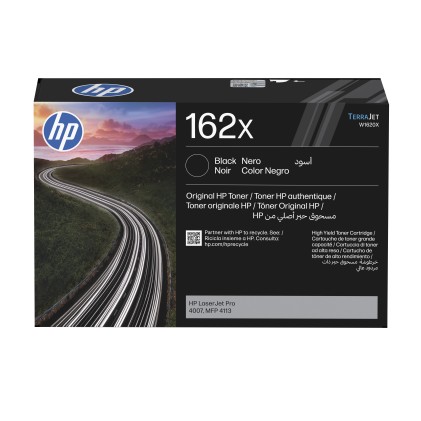 ORIGINALE HP toner nero W1620X 162X 10000 pagine Cartuccia toner nero originale HP LaserJet 162X