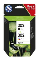 Cartuccia HP originale 302 COMBO PACK