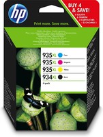 Cartuccia HP originale 934XL 4-PACK