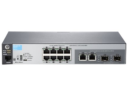 Hpe Switch Managed 2530-8G 8 Porte Gigalan + 2 Slot Sfp Rack Mount