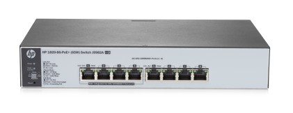 HPE OfficeConnect 1820 8G PoE+ 65W Switch Europe - english
