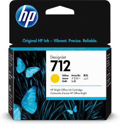 Ink Hp 712 Giallo  Designjet T210 29Ml